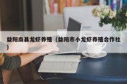 益阳南县龙虾养殖（益阳市小龙虾养殖合作社）